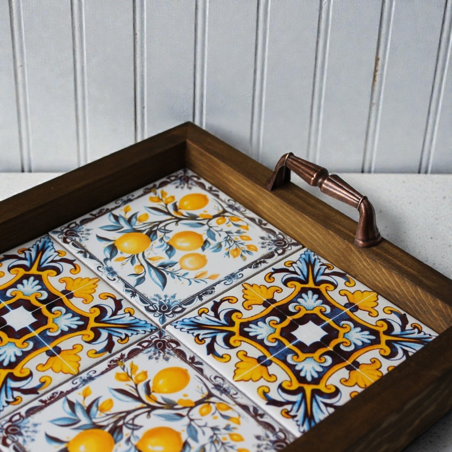 Поднос Амалфи детайл