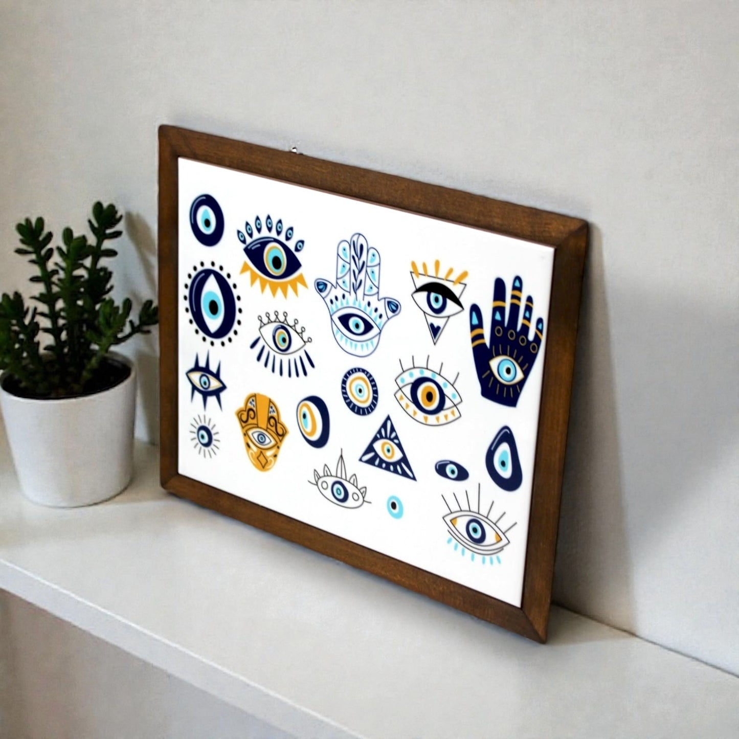 Керамична картина Хамса - Tiled Tales