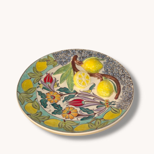 Декоративна чиния Сиракуза - Tiled Tales