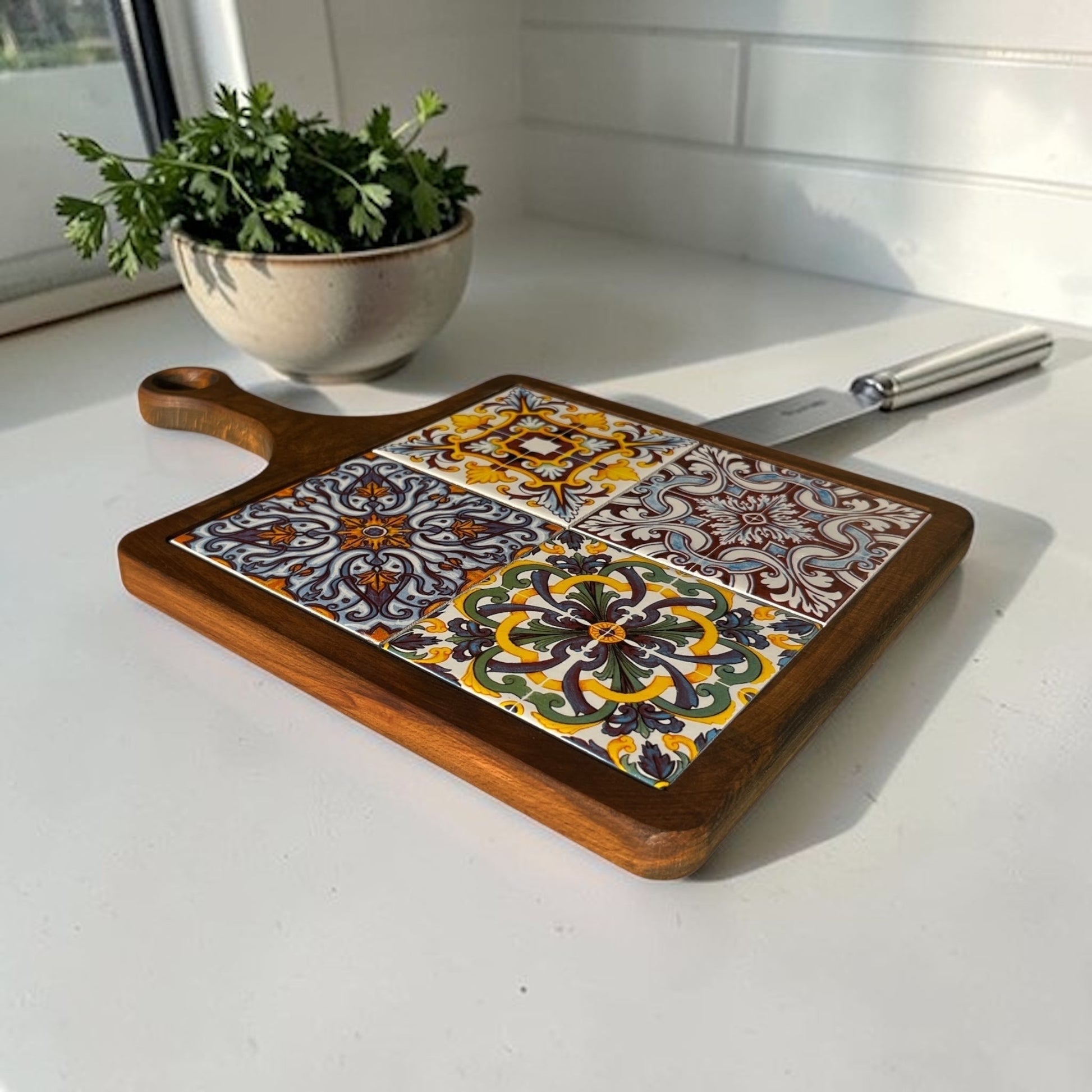 Дъска за сервиране Алегрия - Tiled Tales