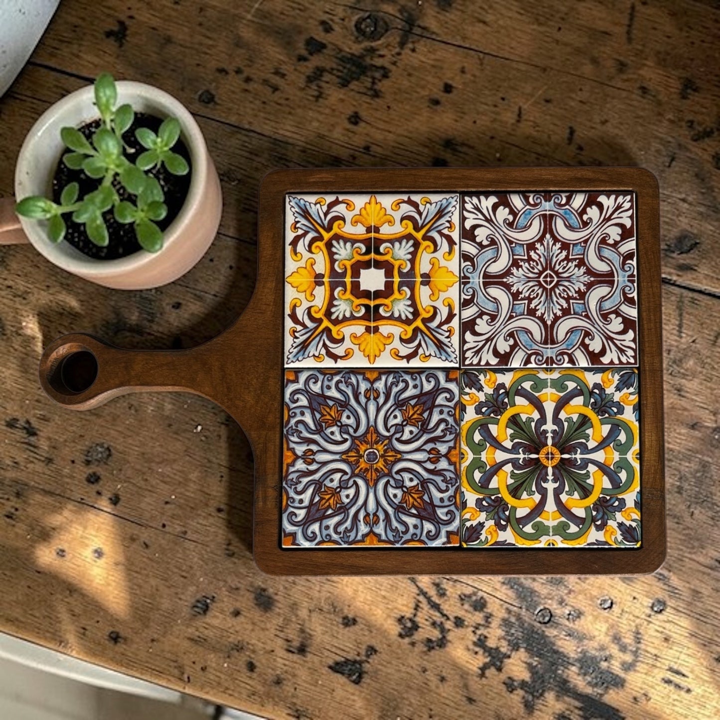 Дъска за сервиране Алегрия - Tiled Tales