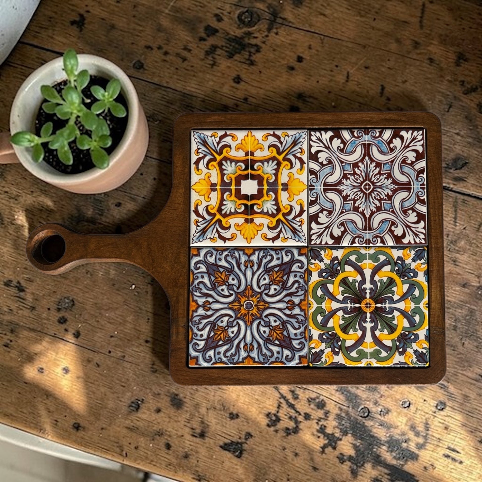 Дъска за сервиране Алегрия - Tiled Tales