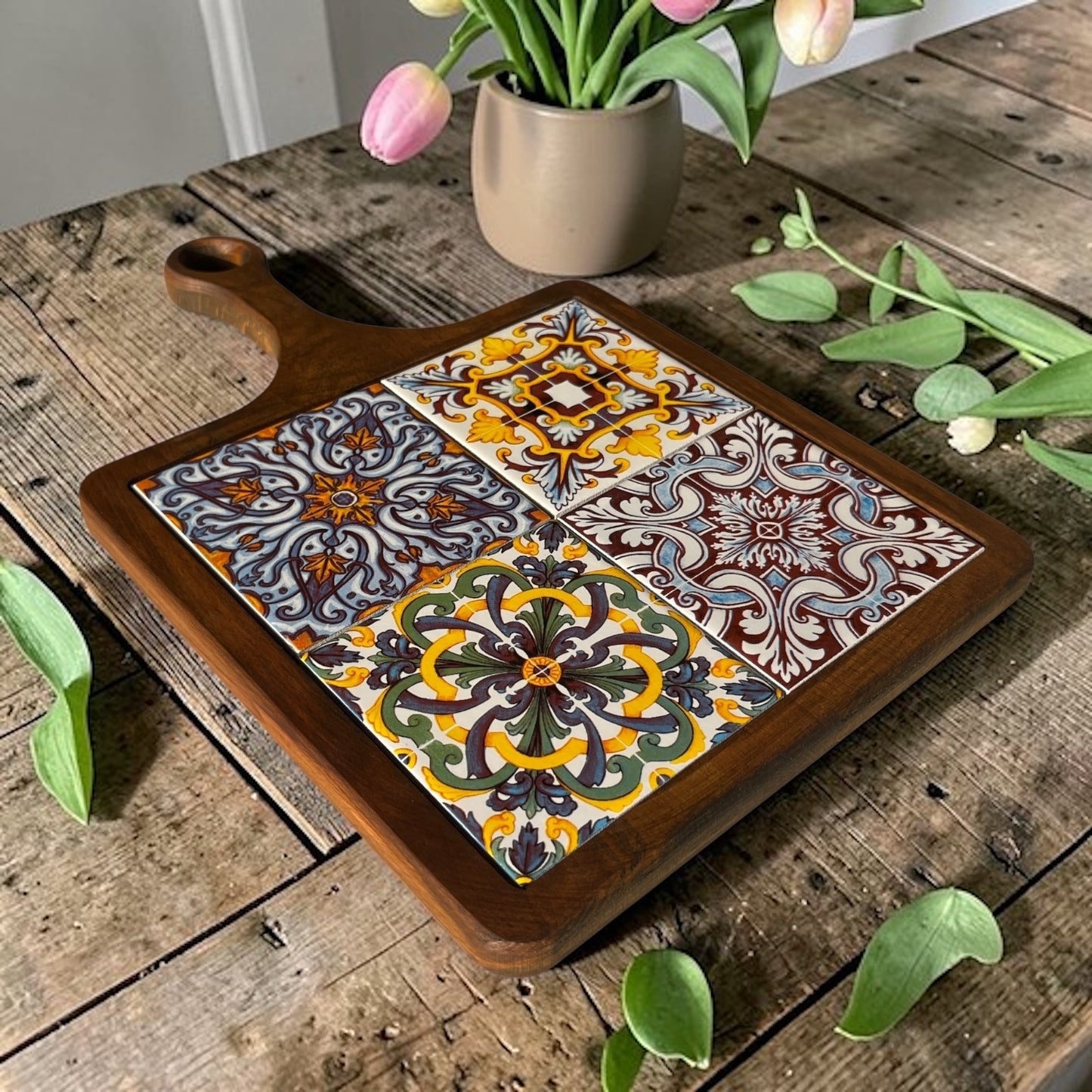 Дъска за сервиране Алегрия - Tiled Tales