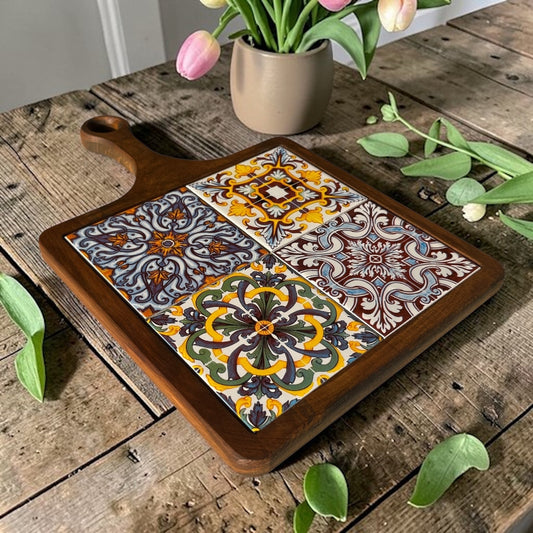 Дъска за сервиране Алегрия - Tiled Tales