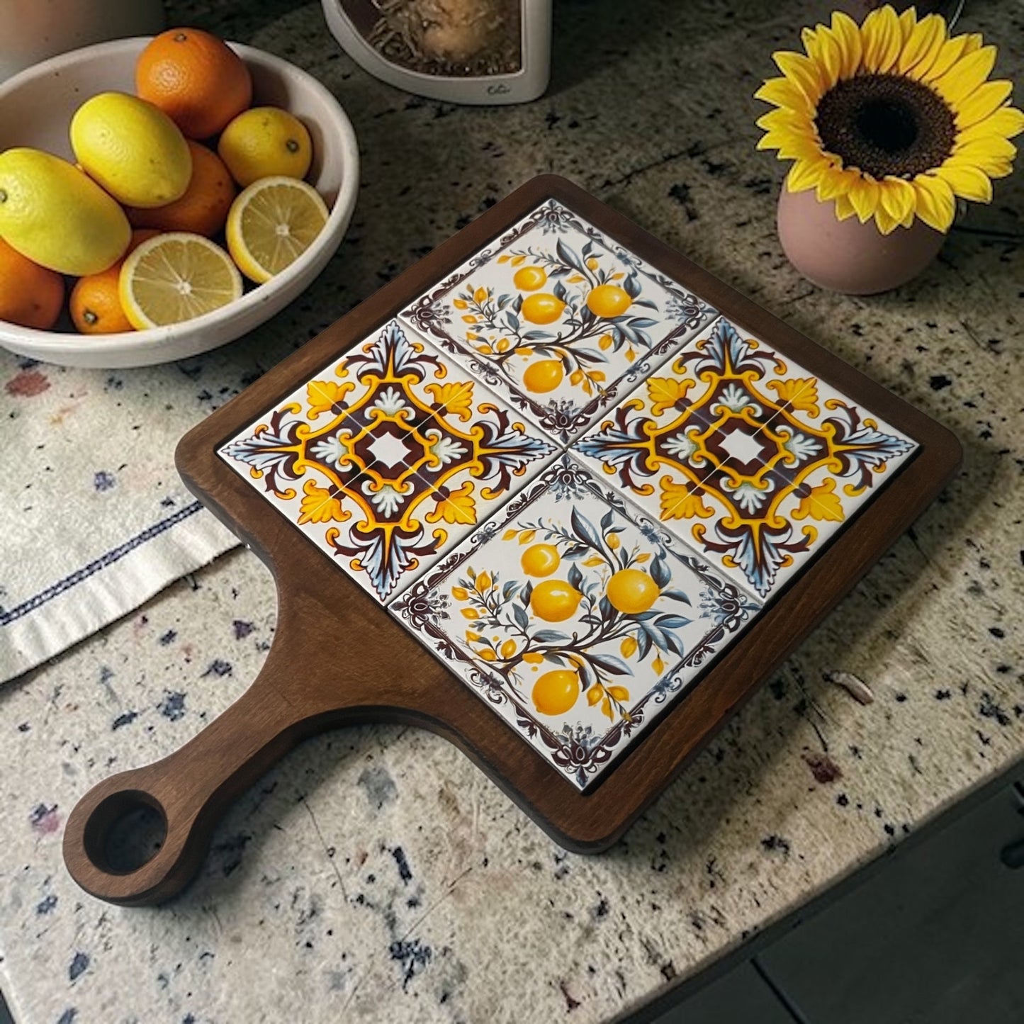 Дъска за сервиране Амалфи - Tiled Tales