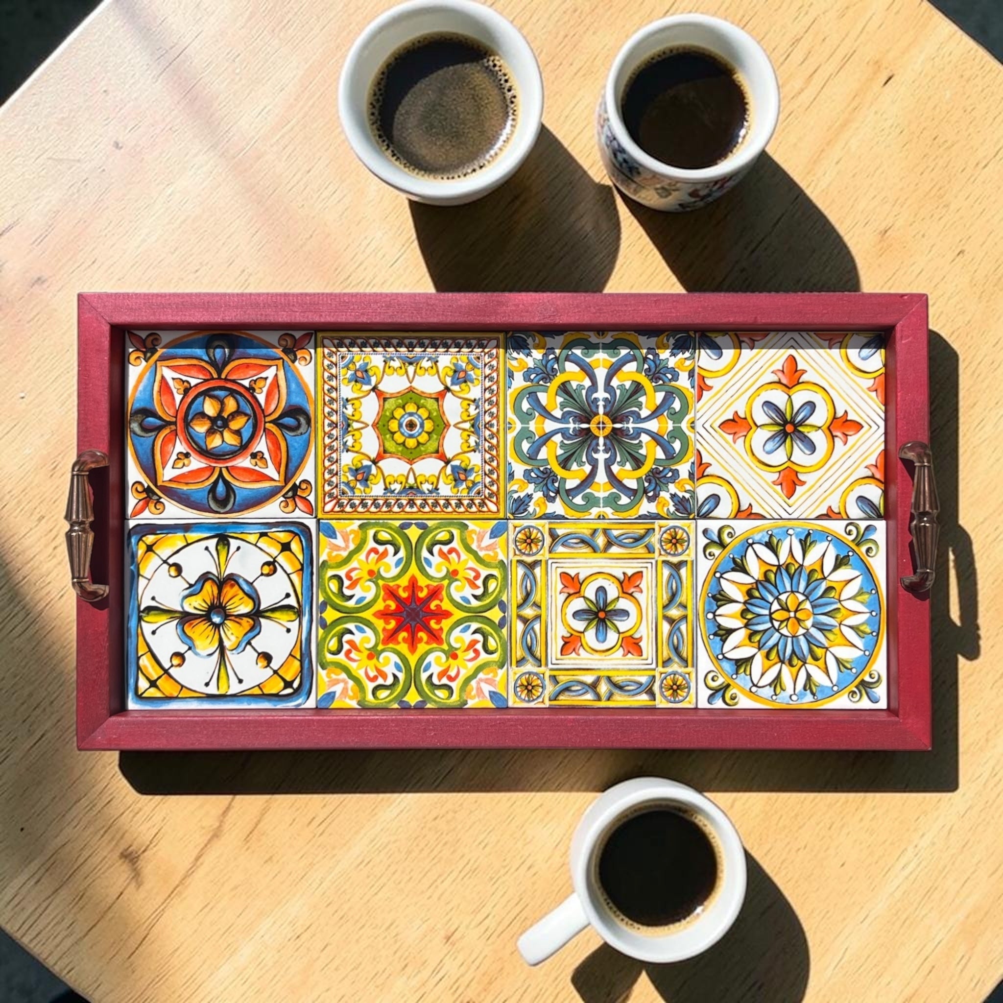 Поднос Сицилия - Tiled Tales